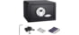 Barska Compact Biometric Gun Safe, Black, 12x8x7.75in w/ Motorized Lock AX11620