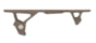 Black River Manufacturing Modular MLOK Angled Grip, FDE, BRAGFDE