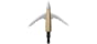 Bowmar Archery Aluminum Mechanical Broadheads, 2in, 100 Grain, Set of 2, Steel, 2PACK-100g-2.0in