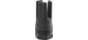 Breek Arms Plan B Scorch 3 Prong Flash Hider, .30 Carbine, 5/8x24, Nitride, Black, BRK4416