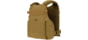 Caliber Armor AR550 11 x 14 Level III+ Body Armor w/ PolyShield Spall Coat and Condor MOPC Package, Coyote Brown, Large/2XL, 19-AR550-MOPC-1114-SPC-CB