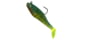 Creme Lures Spoiler Shad, 1, 3in, Firetiger, SSB303