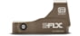 EOTech EFLX Mini Reflex Red Dot Sight, 3 MOA Dot, Tan, EFLX3RWTAN