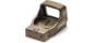 EOTech EFLX Mini Reflex Red Dot Sight, 3 MOA Dot, Tan, EFLX3RWTAN