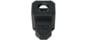 Faxon Firearms EXOS-543 Pistol Compensator, Glock Gen 4 19/17/34, 9mm, Black, 816341026452