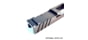 Gun Cuts Raider Slide for Glock 26, No Optic Cut, Arctic Laser Blue, GC-G26-RAI-ALS-NO