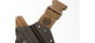 GunfightersINC Kenai Chest Holster, Glock 17/22/31 Open End, MAS Grey/Coyote, Coyote Harness, Left Hand, KN-G17O-040222