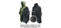 Hazard 4 Poncho Villa Softshell Poncho, Scorpion Black, APR-PNVL-R-SCB
