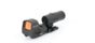 Holosun HS510C Open Reflex Circle Dot Sight w/HM3X Magnifier Combo, Black, HS510C+HM3X COMBO