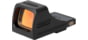 Holosun SCS Solar Charging Sight for H&amp;K VP9, 2 MOA Dot/32 MOA Circle Green Reticles, Black, SCS-VP9-GR