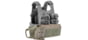 HRT Tactical Gear Zip-On Side Pull Medical Pouch, Ranger Green, One Size, HRT-ZPMSP1-AA-RG