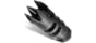 Infinite Product Solutions Door Breacher Muzzle Brake, 12 Gauge, Black Oxide, 22RH-MZ-DB-BS-CW