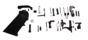KAK AR-15 Lower Parts Kit, Mil Spec Trigger Group/Trigger Guard/A2 Handle/Springs, AR15-LP-KT-010