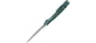 Kubey Nova Framelock Folding Knife, 3.66 in, 14C28N Steel, Drop Point Blade, Green 6AL4V Titanium Handle, KB235H