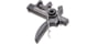 LaRue Tactical MBT-2S Straight Bow Trigger, 4.5 lbs Pull, Black, Medium, LT-MBT-2S-SB
