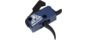 OpticsPlanet Exclusive RISE Armament RA-240 Enhanced Rifle Trigger, Curved, 3.5lb Pull, Blue/Black, RA-240-ERT