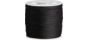 Parachute Cord Micro Cord Black, 1.12mm diameter, 1000 ft RG1040