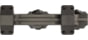 Reptilia OPMOD AUS Riflescope Mount, 30mm, 1.5in, Wolf Grey, 100-393-OPMOD-WG