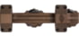 Reptilia OPMOD AUS Riflescope Mount, 30mm, 1.7in, Desert Brown, 100-396-OPMOD-DB