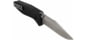 SOG Specialty Knives & Tools Flare Fixed Blade Knife, 3.5in, Clip Point, Silver/Black, SOG-FLA1001-CP