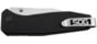 SOG Specialty Knives & Tools Flare Fixed Blade Knife, 3.5in, Clip Point, Silver/Black, SOG-FLA1001-CP
