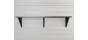 Tactical Walls ModWall Shelves, Extra Large, Black, MWXLSHELF