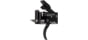 Triggertech AR9 Single-Stage Adaptable Pro Curved Trigger, 2.5-5lb Pull, Black, BLACK, AR9, AR9-SBB-25-NNP
