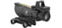 Trijicon 4x32 ACOG Rifle Scope, Dual Illuminated Amber Crosshair .223 Reticle w/ Colt Knob Thumbscrew Mount & LED 3.25 MOA Red Dot RMR Type 2, Black, 100551