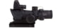 Trijicon 4x32 ACOG Rifle Scope, LED Red Crosshair .223 Reticle w/ Colt Knob Thumbscrew Mount & Adjustable LED 3.25 MOA Red Dot RMR Type 2, Black, 100564
