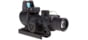 Trijicon 4x32 ACOG Rifle Scope, LED Red Crosshair .223 Reticle w/ Colt Knob Thumbscrew Mount & Adjustable LED 3.25 MOA Red Dot RMR Type 2, Black, 100564