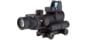 Trijicon 4x32 ACOG Rifle Scope, LED Red Crosshair .223 Reticle w/ Colt Knob Thumbscrew Mount & Adjustable LED 3.25 MOA Red Dot RMR Type 2, Black, 100564
