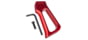 TRYBE Defense Aggressive AR Grip, Red, ARGRIP2-RD