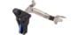 TRYBE Defense Glock Gen 3/4 Trigger, Black/Blue, GLKTRGGEN3/4-BK/BL