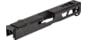 TRYBE Defense Pistol Slide, Glock 17, Gen 5, Viper Cut, Version 2, Black Cerakote, SLDG17G5VPRV2-BN