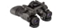 TRYBE Optics NVG-50 Dual 1x19mm White Phosphor Tube Night Vision Goggle, Gen 3, Min 1600+ FOM, 64-72 lp/mm, Black, TRYBENVG50W