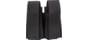 TRYBE Tactical Covered Double Rifle Magazine Pouch, Black, 22HRC2BK