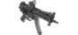 UTG Pro Drop-in Handguard/Clawmount, MP5K, Black, MTU055SSMK