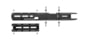 UTG Pro UTG PRO MP5 Handguard, Extended Upper Picatinny Mount, M-LOK, Black, MTU055SSM