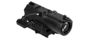 Vism Eco Mod2 4X Magnification 34mm Scope with Green Laser & Red/White Led Navigation Light, Black VECO434QRBM2