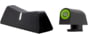 XS Sight Systems DXW2 Big Dot Sight, Green, Glock 17/19/22-24/26/27/31-36/38, GL-0009P-4G